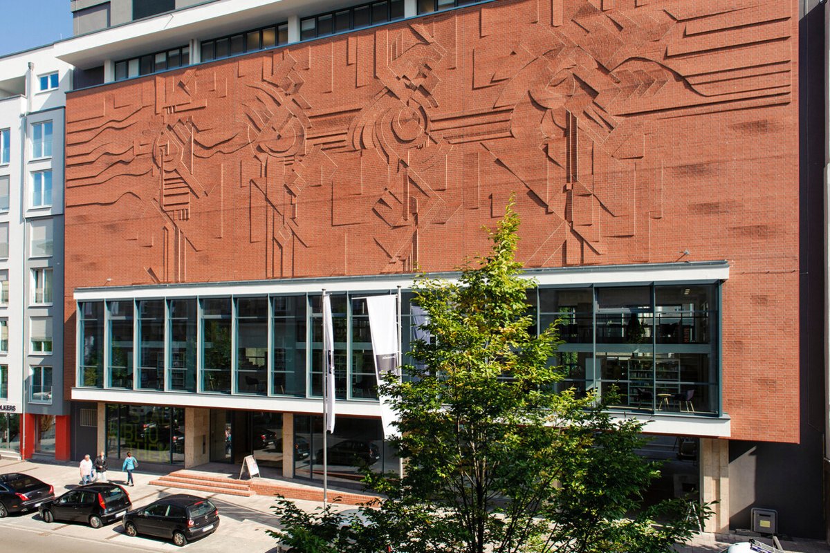 Außenansicht der Stadtbibliothek Ludwigshafen